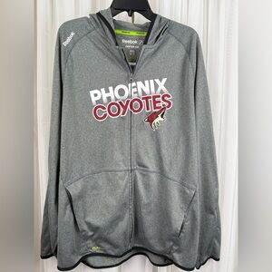 Collectible NHL Phoenix Coyotes Center Ice Hoodie XL PlayDry Lightweight Jacket